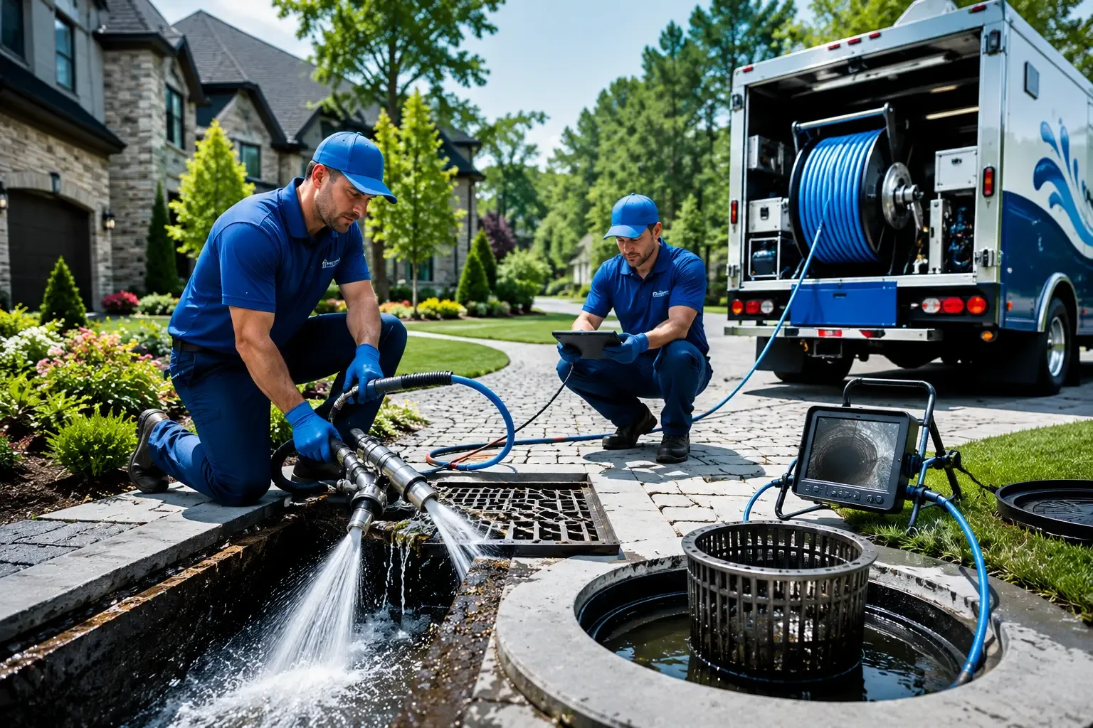 Local outdoor drain cleaning professionals in Middleville, MI